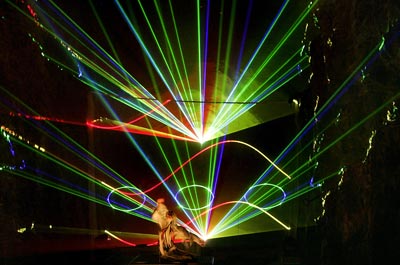 g_LEC-Poehla-18 Lasershow im Bergwerk