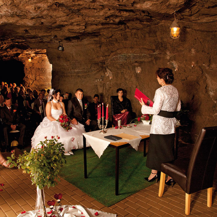 Heiraten in den Zinnkammern